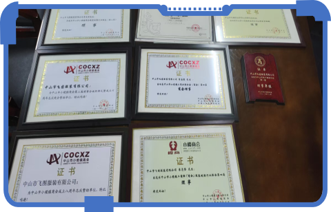 飞图服装协会与商会荣誉记录 / Feitu association and chamber recognition